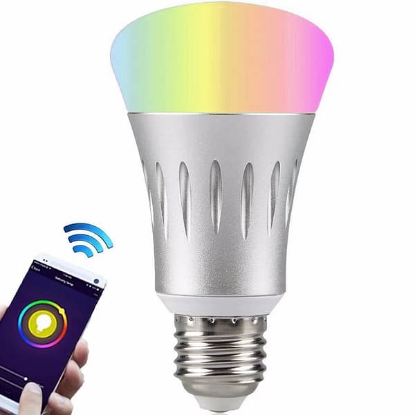 Smart Bulb, Party Mode, Change to any colour, Control with Smart Phone and works with Google Home and Alexa