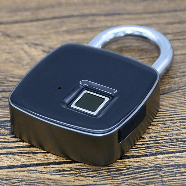Smart Padlock, Unlock with Fingerprint and smartphone APP